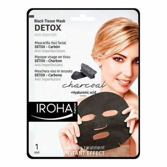 Espuma de Limpeza Detox Charcoal Black Iroha IROHA73 (1 Unidade)